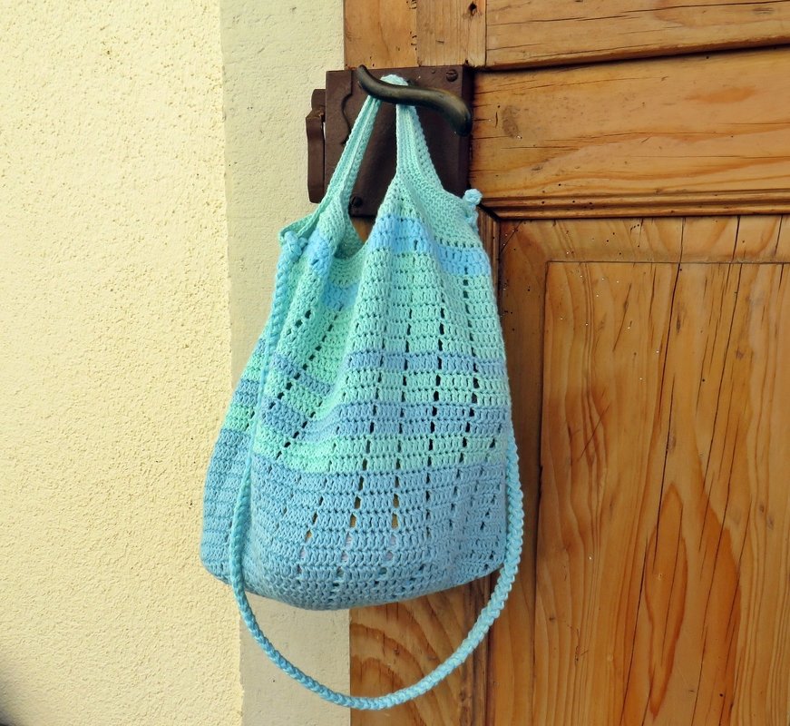 Market Bag Crochet Star - Bild 2
