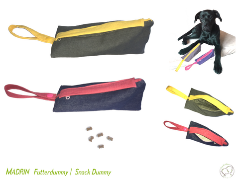 MADRIN Food Training Dummy in 2 sizes. Sewing Pattern