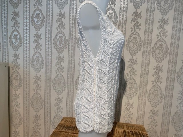 Strickanleitung für ein Sommertop "White Summer"