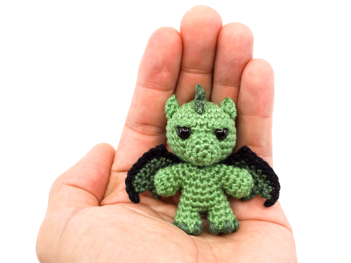Amigurumi Mini Noso Drachen häkeln