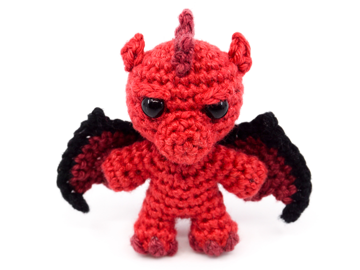 Amigurumi Mini Noso Drachen häkeln
