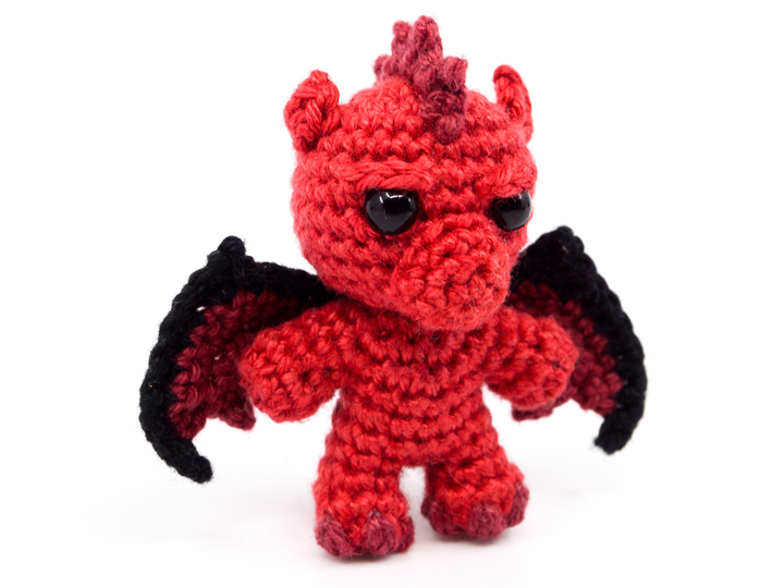 Amigurumi Mini Noso Drachen häkeln