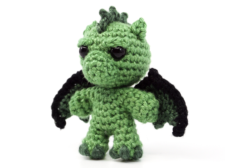 Amigurumi Mini Noso Drachen häkeln