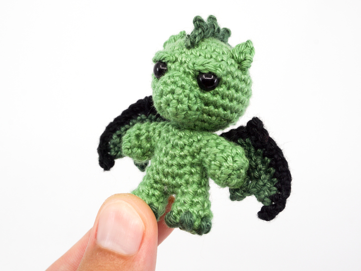 Amigurumi Mini Noso Drachen häkeln