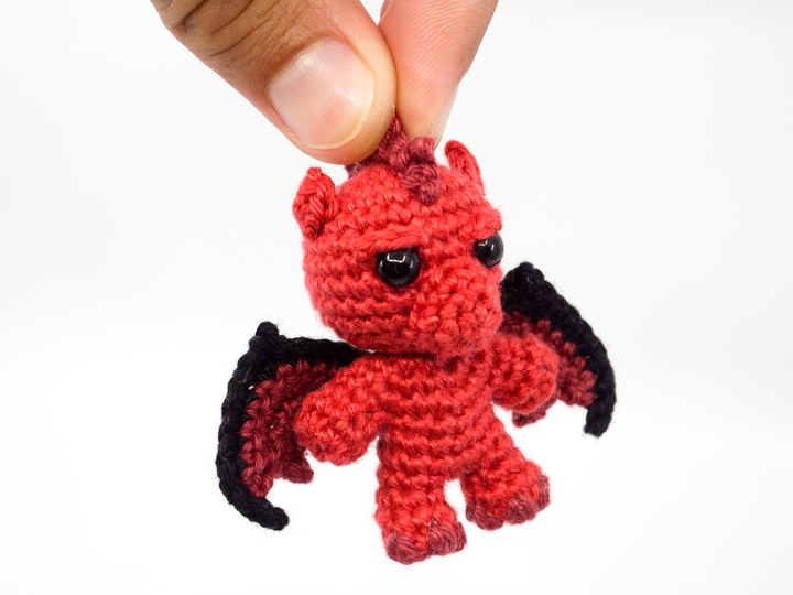 Amigurumi Mini Noso Drachen häkeln