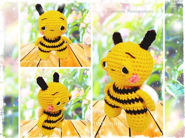 Crochet pattern lovely bee