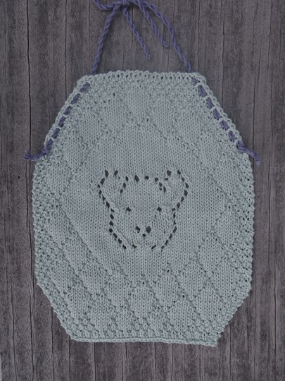 Strickanleitung Babylätzchen "Teddy"