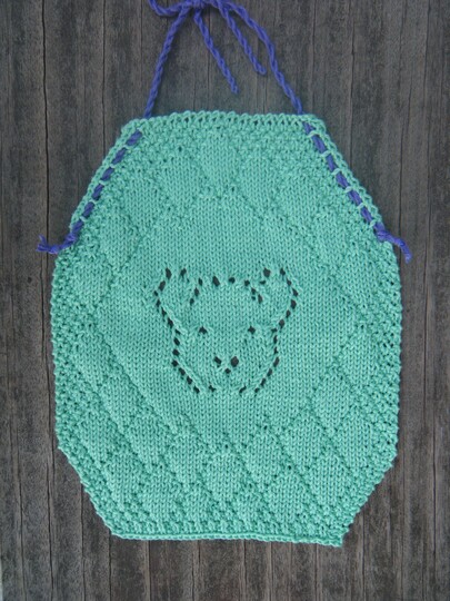 Strickanleitung Babylätzchen "Teddy"