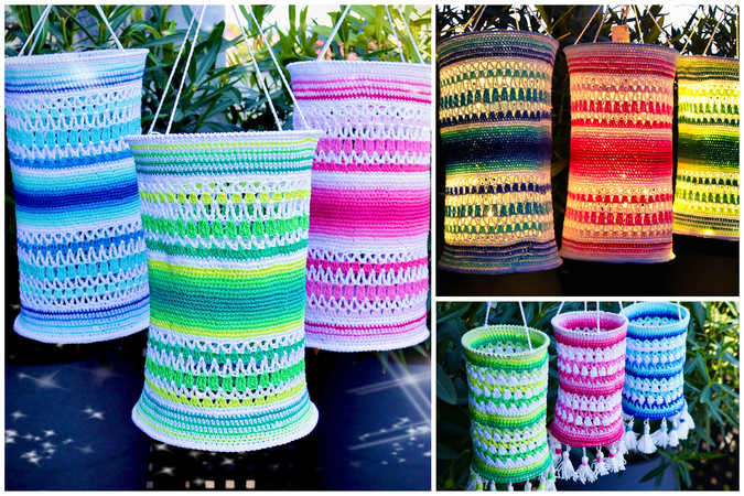 decorative lantern - pattern 2 variants
