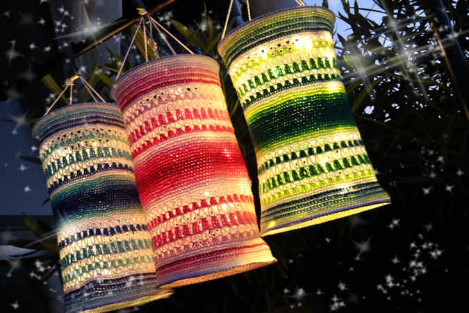 decorative lantern - pattern 2 variants