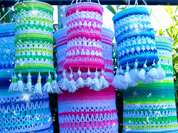 decorative lantern - pattern 2 variants