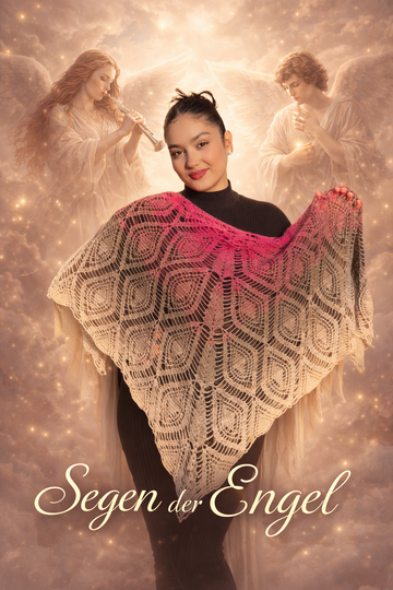 Häkelanleitung Dreieckstuch Segen der Engel – mit Häkelschrift