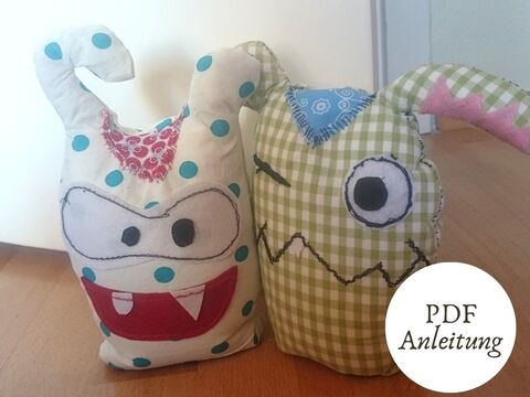 Anleitung: DIY Türstopper Monster nähen
