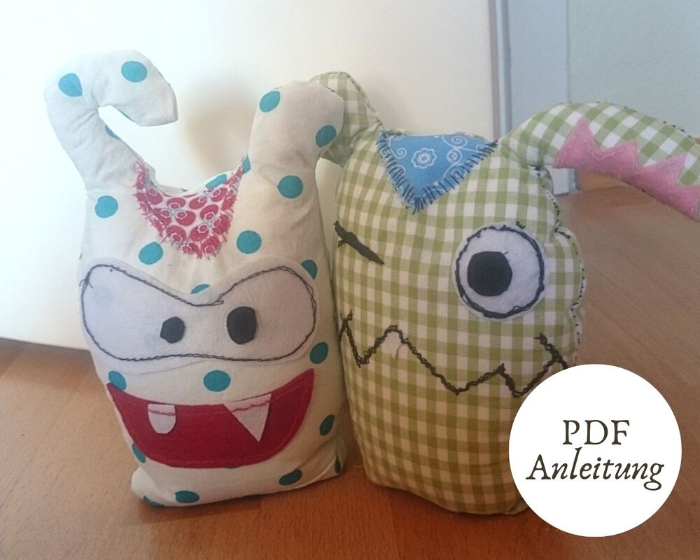 Anleitung: DIY Türstopper Monster nähen