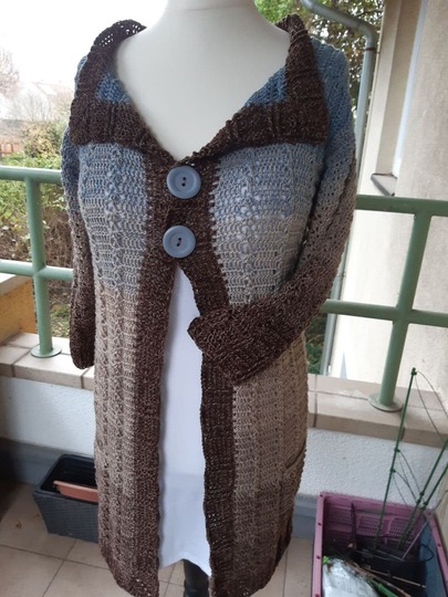 Häkeljacke "easy going"