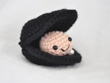 Häkelanleitung Miesmuschel - maritimes Amigurumi *anfängergeeignet*