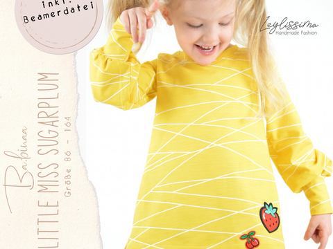 Anleitung Little Miss Sugarplum Größe 86 - 164