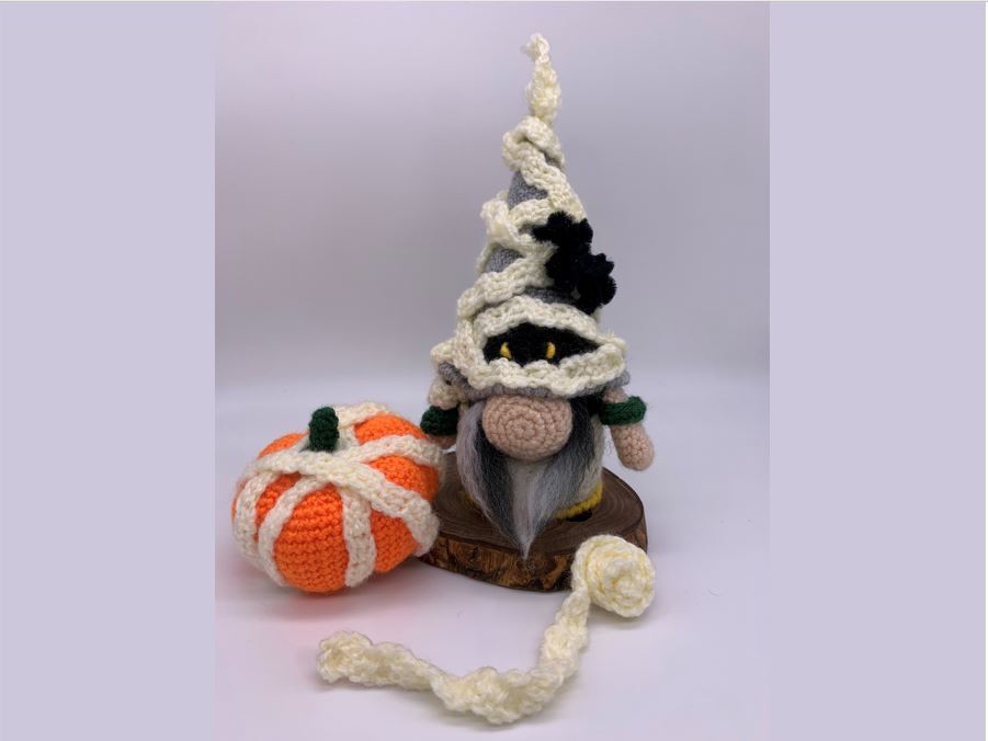 Pattern Halloween Gnome Mummy