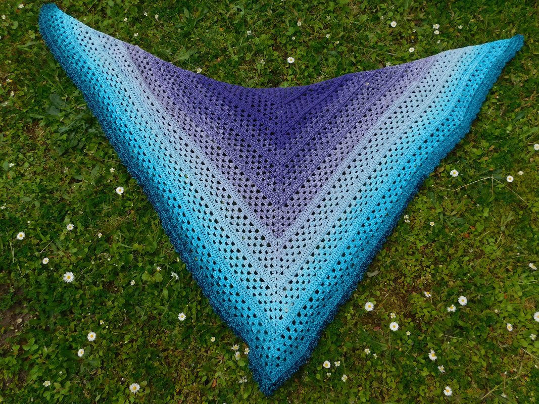 Dreieckstuch GRANNY'S LOVE Häkelanleitung