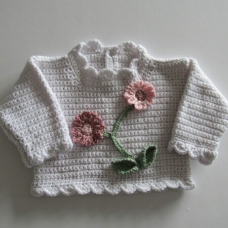 Maddie Crochet Sweater Pattern