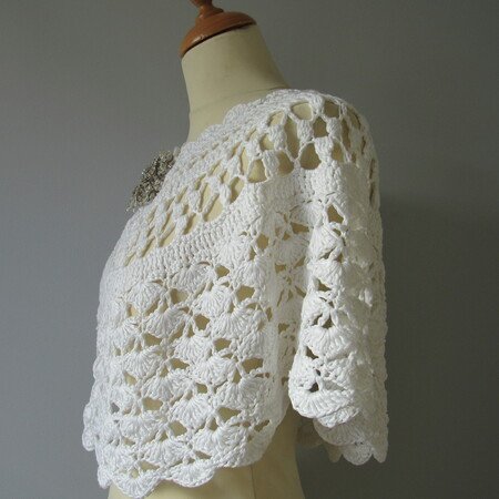 Wedding Cape Crochet Pattern