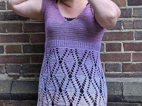 Casa - Shirt/Tunika/Kleid häkeln im RVO für alle Damengrößen