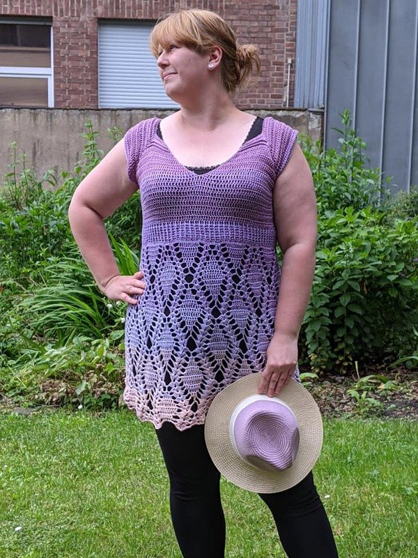 Casa - Shirt/Tunika/Kleid häkeln im RVO für alle Damengrößen - Bild 7