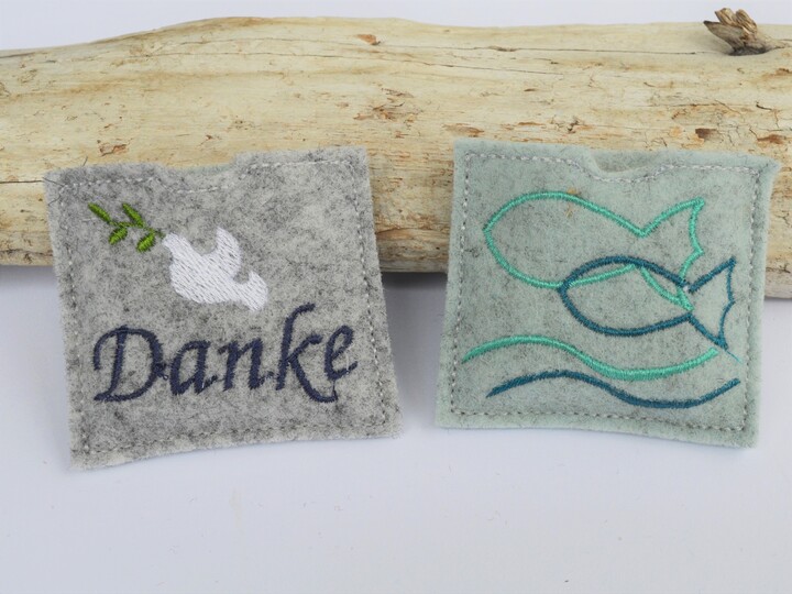 Stickdatei Kommunion ITH kleine Schokohülle 7 Motive