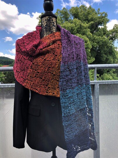 Speedy Stars - Schal/Stola *anfängerfreundlich & fernsehtauglich*