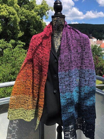 Speedy Stars - Schal/Stola *anfängerfreundlich & fernsehtauglich*