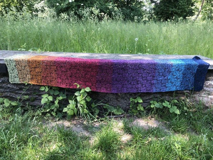 Speedy Stars - Schal/Stola *anfängerfreundlich & fernsehtauglich*