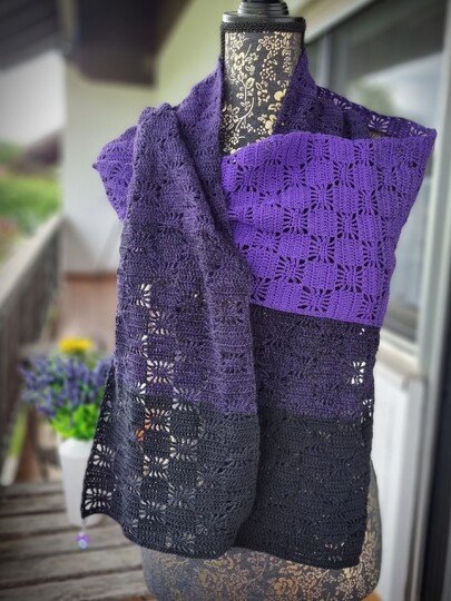 Speedy Stars - Schal/Stola *anfängerfreundlich & fernsehtauglich*