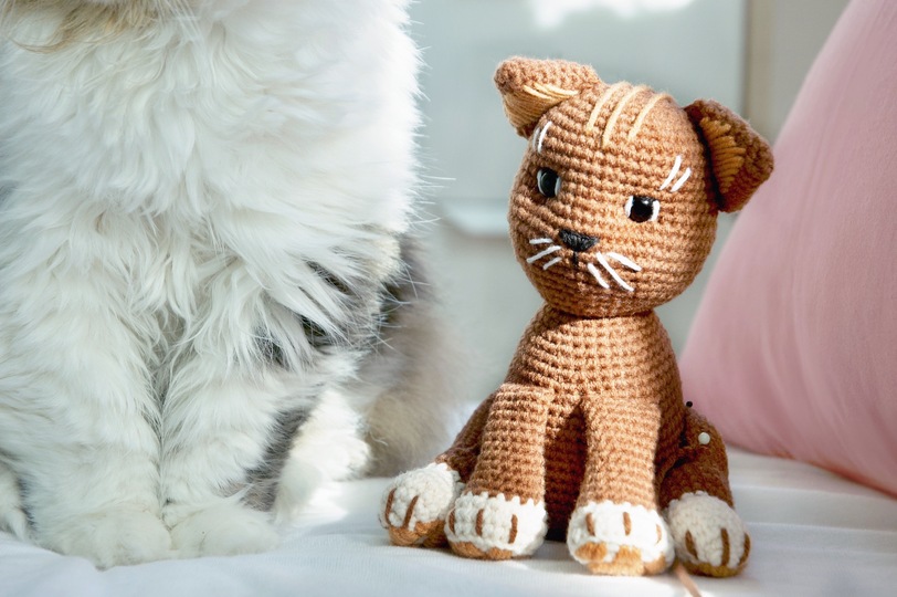 Anleitung Brownie die Katze