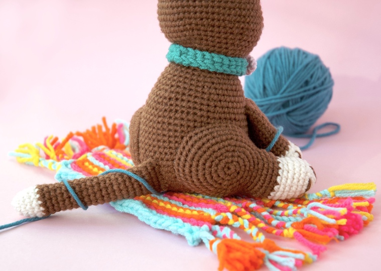 Anleitung Brownie die Katze