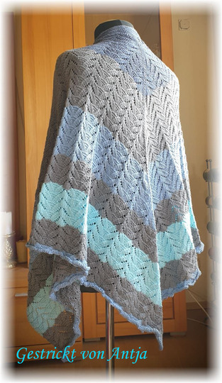 Strickanleitung Jacke Überwurf Seelenwärmer Viktoria