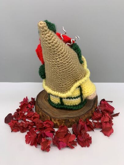 Pattern Flower Gnome Roses I
