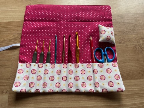 Nähanleitung Häkelnadeltasche/ -utensilio