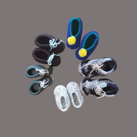 Crochet Pattern baby shoes