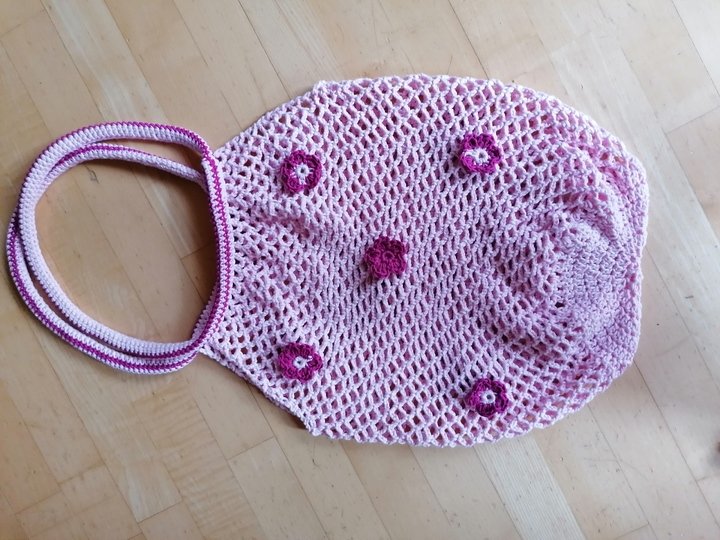 Einkaufsnetz häkeln – umweltfreundliche Tasche als PDF-Anleitung