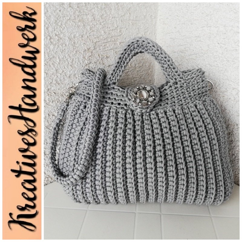 Häkelanleitung für Marions Zick-Zack-Tasche - Bild 2