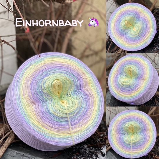 Häkelanleitung Tuchweste "Einhornbaby"