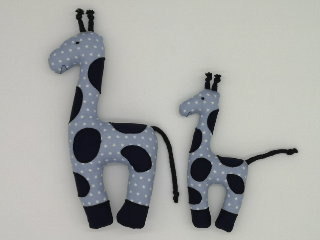 Anleitung Giraffen in zwei Größen
