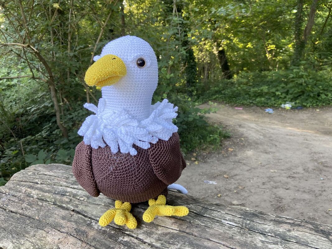 Häkelanleitung - Wotan Weißkopfseeadler - Bild 2