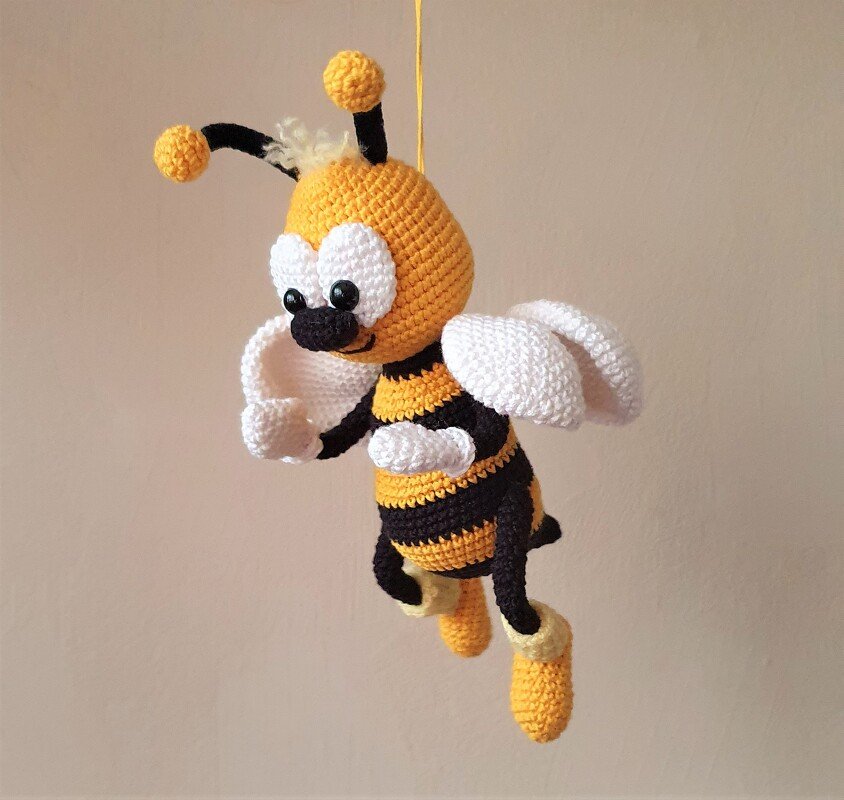Häkelanleitung Biene Bienchen Mara