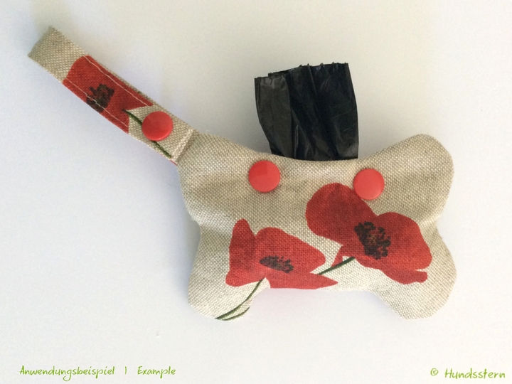 WALKIES BONE SET Kotbeuteltasche Nähanleitungen+Schnitt
