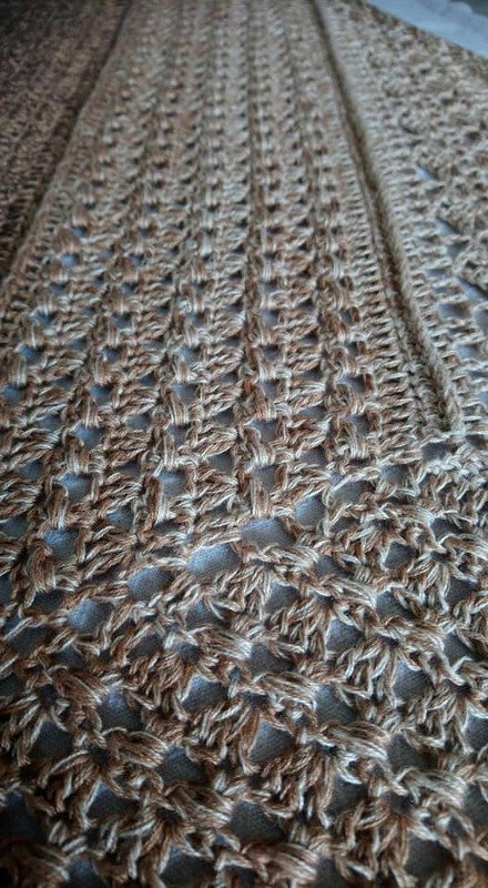 Simsalabim flaches Dreieckstuch Häkelanleitung - Bild 34