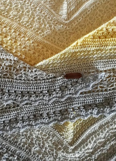 Simsalabim flaches Dreieckstuch Häkelanleitung