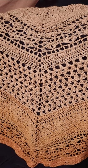 Simsalabim flaches Dreieckstuch Häkelanleitung