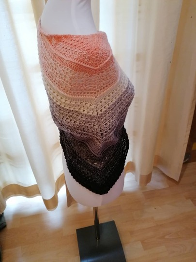 Simsalabim flaches Dreieckstuch Häkelanleitung