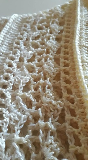 Simsalabim flaches Dreieckstuch Häkelanleitung